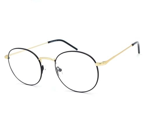Okrągła metalowa oprawa korekcyjna