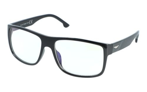 Męskie okulary do komputera z filtrem Blue Light