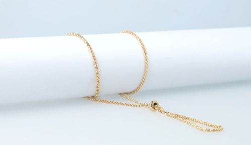 Łańcuszek do okularów złoty