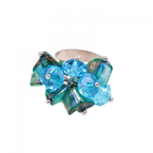 Pierścionek turkusowy