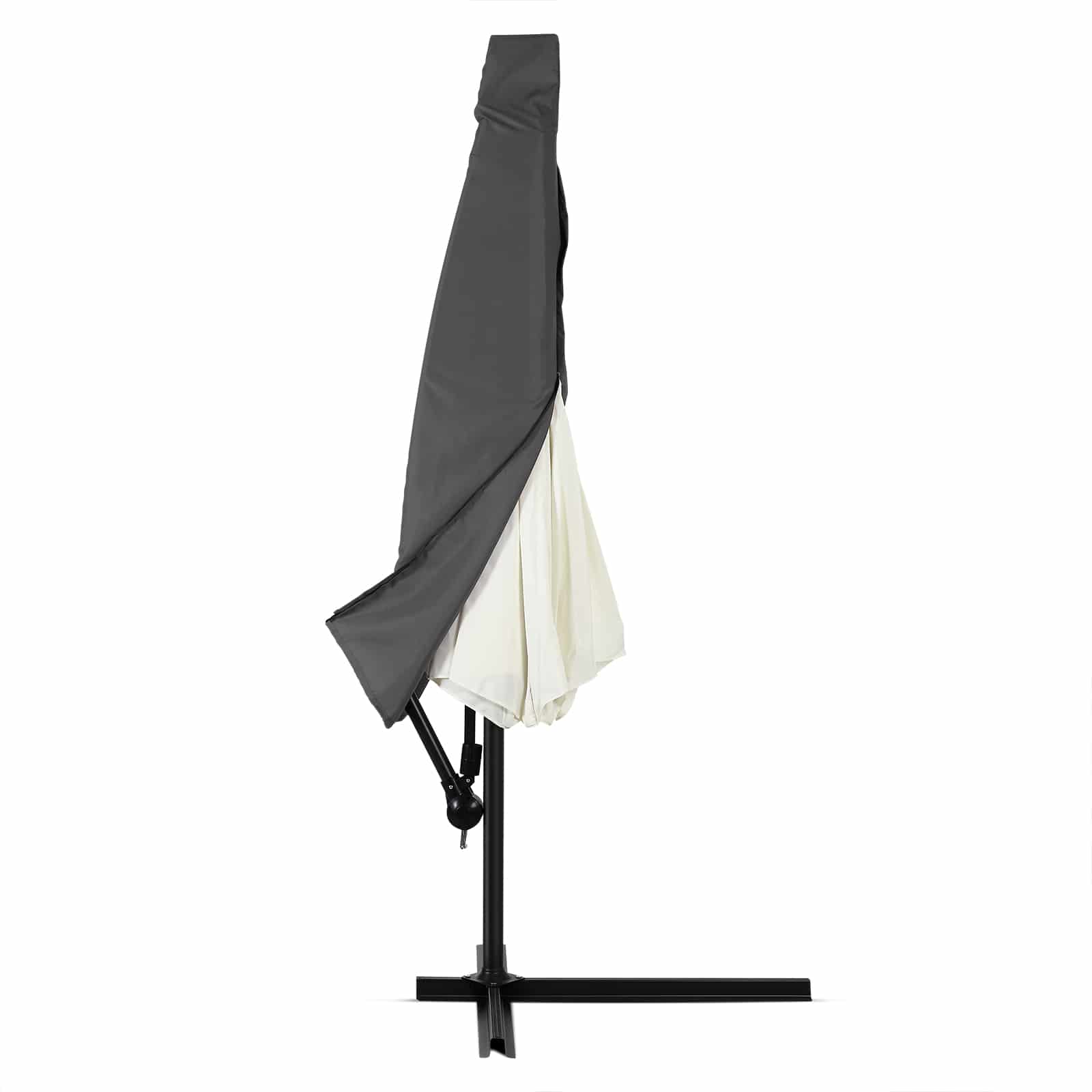 Pokrowiec na parasol świetlny antracyt 3,5m zip