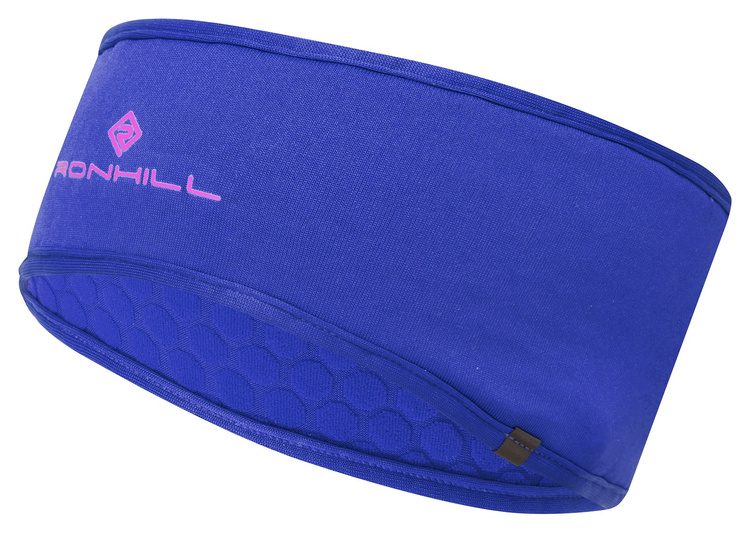 RONHILL Opaska na głowę do biegania PRISM HEADBAND cobalt/thistle