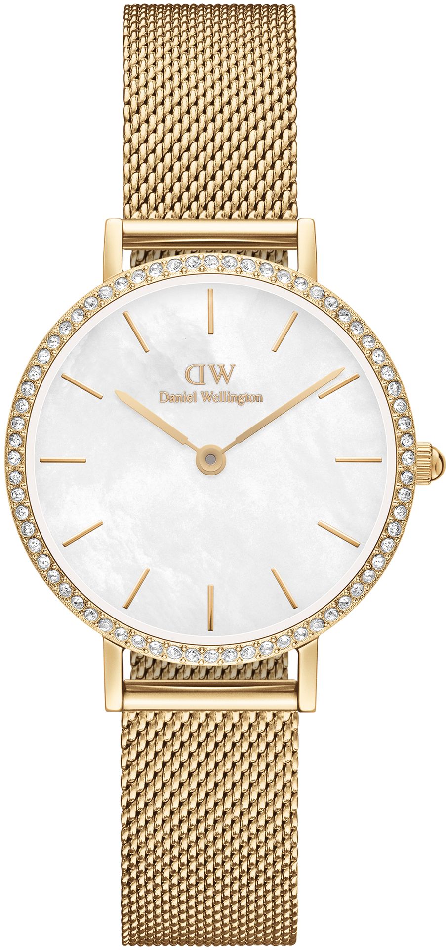 Zegarek Daniel Wellington DW00100662 Petite Lumine Bezel Evergold MOP 28 mm - Natychmiastowa WYSYŁKA 0zł (DHL DPD INPOST) | Grawer 1zł | Zwrot 100 dni