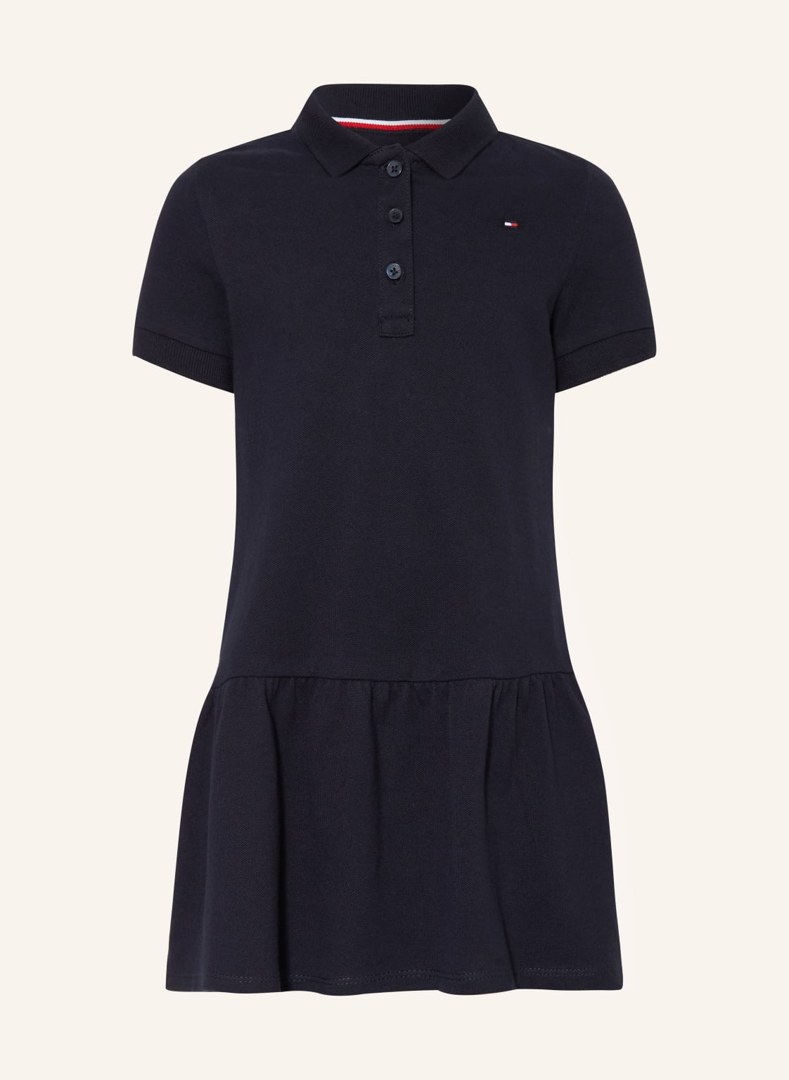 Tommy Hilfiger Sukienka Polo Essential blau