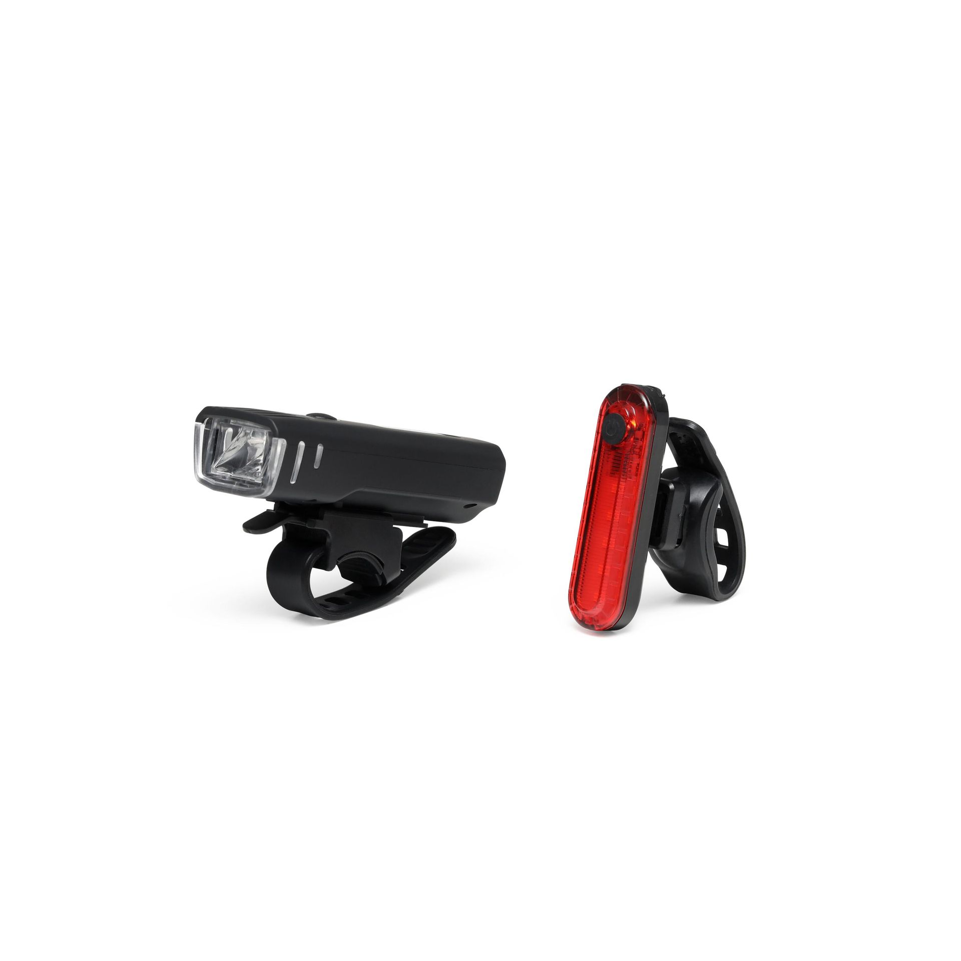 Zestaw ładowalnych lamp rowerowych LED Falcon Eye City