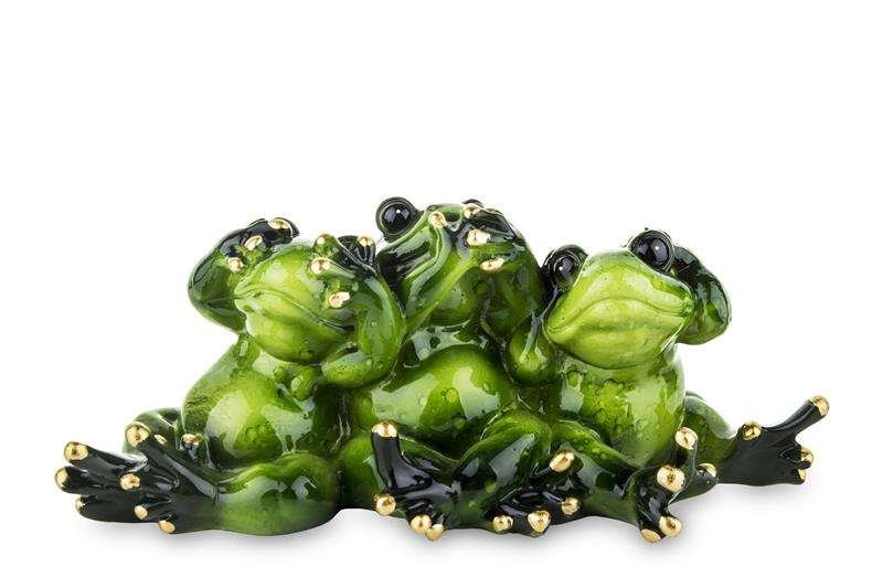 Figurka ART-POL Żaba kumple, zielona, 8x19x9 cm