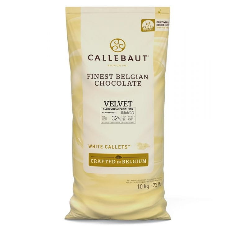 Callebaut Velvet Biała Czekolada Belgijska 10 Kg