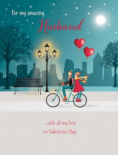 Piccadilly Greetings Kartka walentynkowa Amazing Husband - 20 x 15 cm