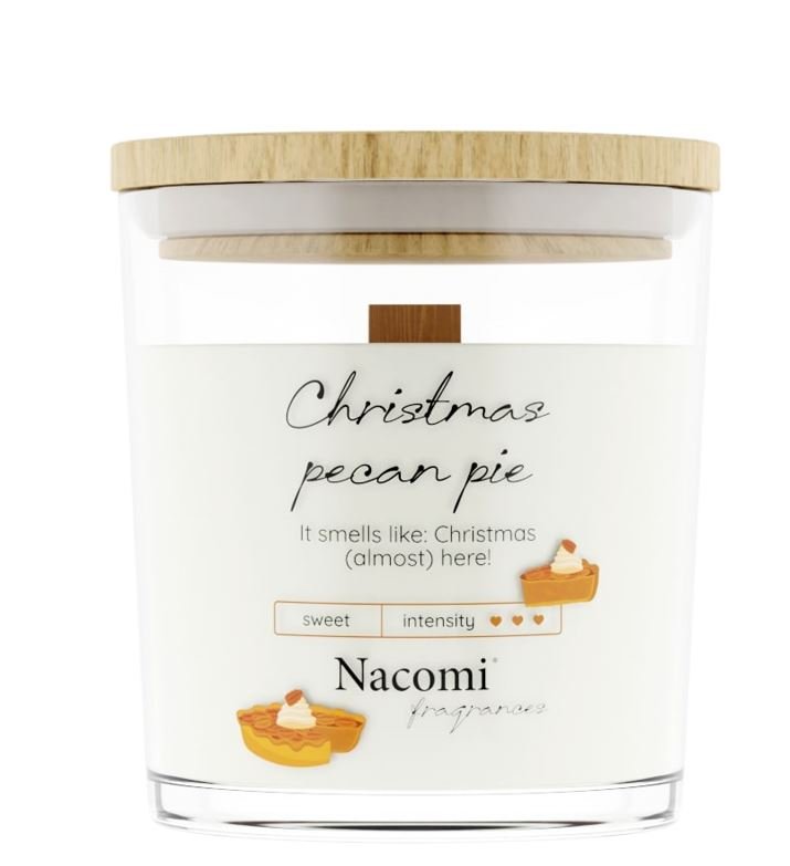 Nacomi Fragnaces, Świeca sojowa, Christmas pecan pie