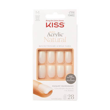 Kiss, Sztuczne paznokcie KSAN02, M, 28 szt.