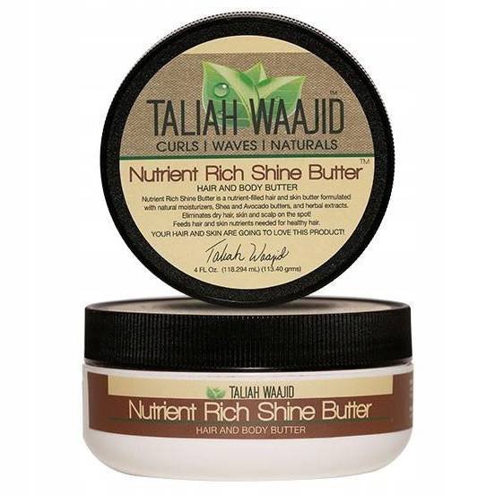 Taliah Waajid, Curls Waves Naturals Nutritient Rich Shine Butter, Odżywka do włosów, 118ml