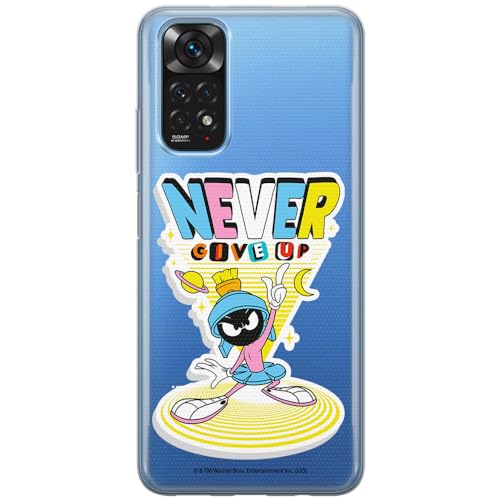 ERT GROUP etui na telefon Xiaomi REDMI NOTE 11T/ 11S 5G/ POCO M4 PRO 5G, case oryginalny i oficjalnie licencjonowany przez Looney Tunes, wzór Marvin 005, plecki z TPU częściowo przeźroczyste