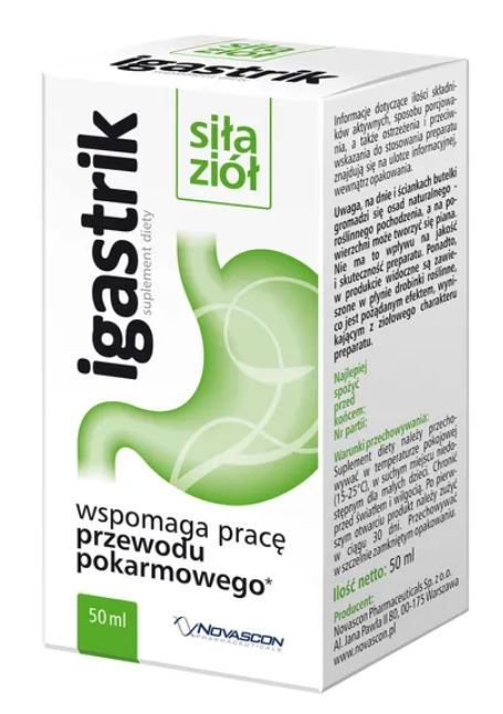 NOVASCON Igastrik płyn 50 ml