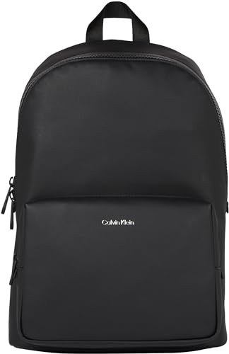 Calvin Klein Męskie plecaki Must Campus BP, Ck Black Pique, rozmiar Amazon, Ck Czarna Pika