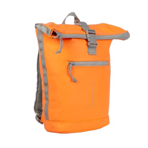 New Rebels Mart - New York Rolltop Backpack 16l MOCHLA Unisex Dorosły, Żółty Neon, 30x12x43cm, Casual