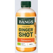 Bangs Shot imbirowy z kurkumą bez dodatku cukru 300 ml