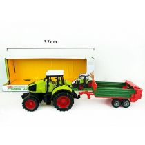 Traktor z przyczepą