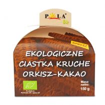 Piekarnia Pola Ciastka kruche orkiszowe kakaowe 150 g