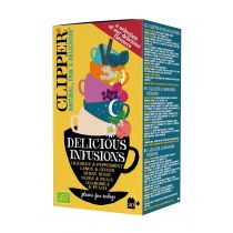 Clipper Herbatka owocowo - ziołowa mix 5 smaków 38 g