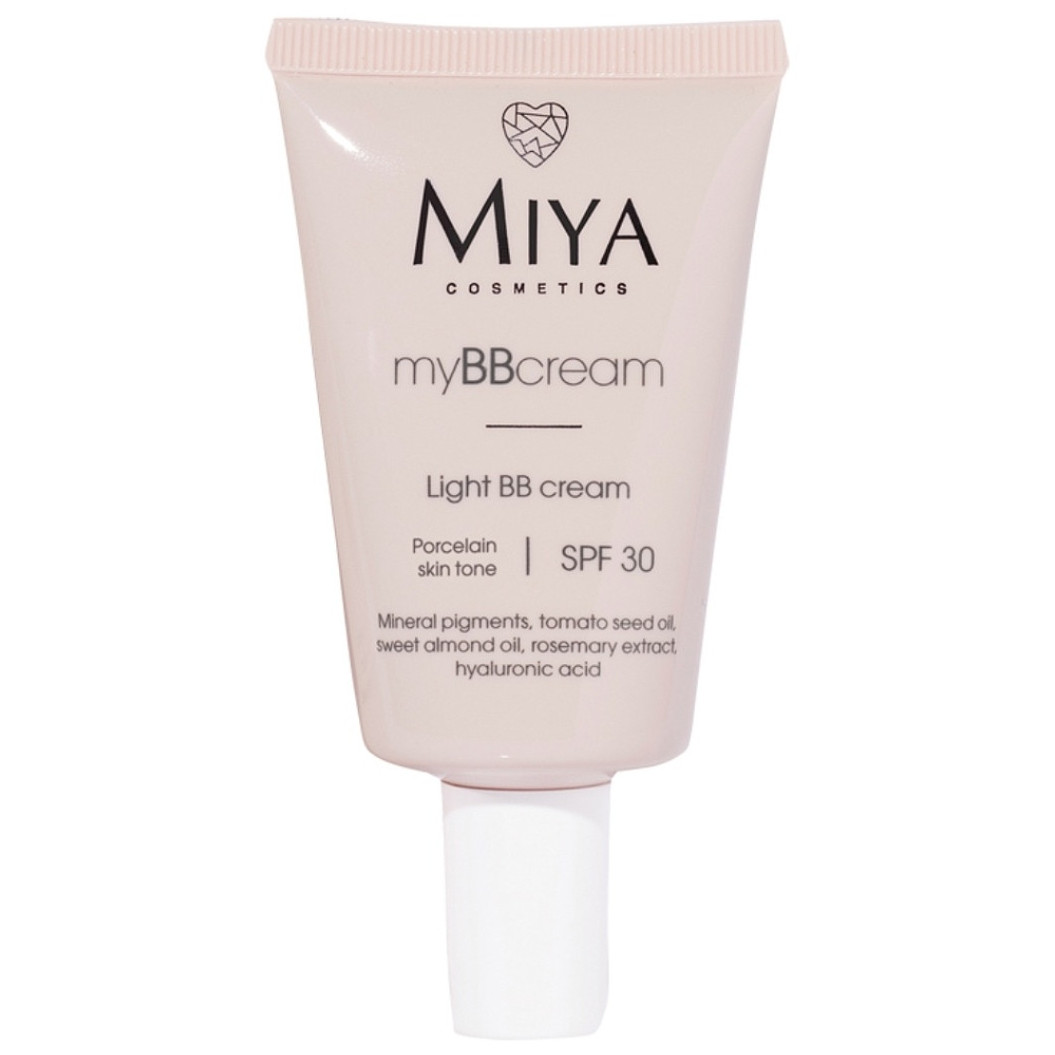 Miya myBBcream, lekki krem BB SPF30 cera porcelanowa, 40ml