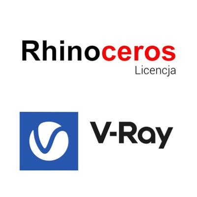 Rhino 8 - Licencja wieczysta + V-Ray Solo - 1 rok