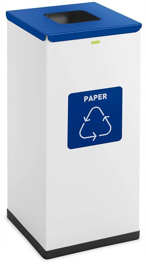 ulsonix Kosz do segregacji śmieci - 60 l - biały - papier ULX-GB4 N