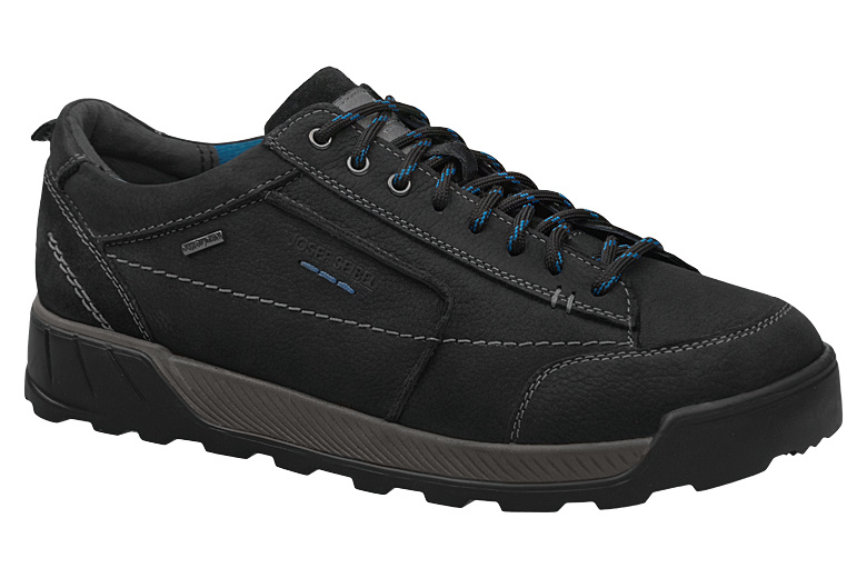 Półbuty JOSEF SEIBEL 32359 TE491 100 Raymond 59 H Schwarz XXL TOPDRY-Tex Czarne