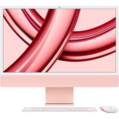 Apple iMac 24 M3/8GB/256/MacOS Retina 4,5K Różowy 10R GPU