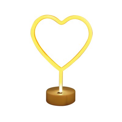 Neon LED MANTA Serce SNL40WH