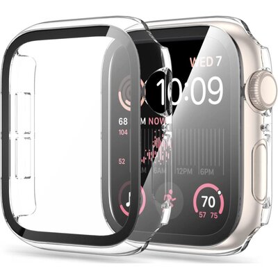 Etui TECH-PROTECT Hybrid360 do Apple Watch 4/5/6/SE (44mm) Przezroczysty