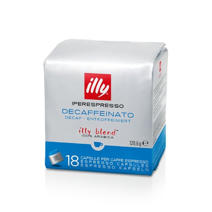 Kapsułki Illy Iperespresso DECAFFEINATO - 18 szt.
