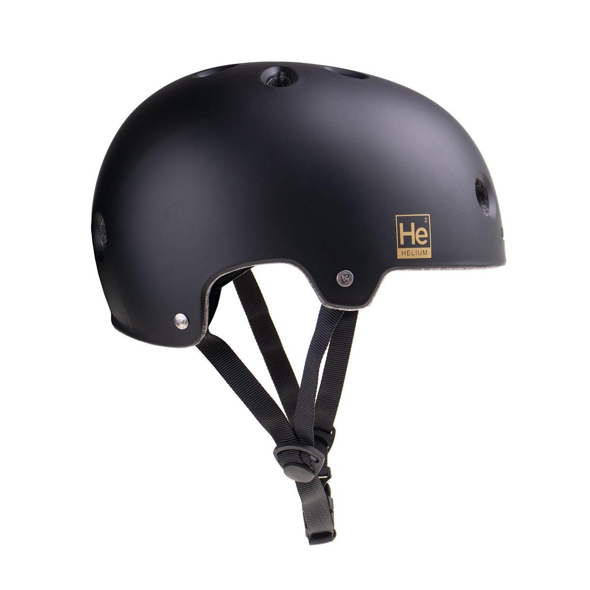 Alk13, Kask Helium, Czarno/Złoty, S/M