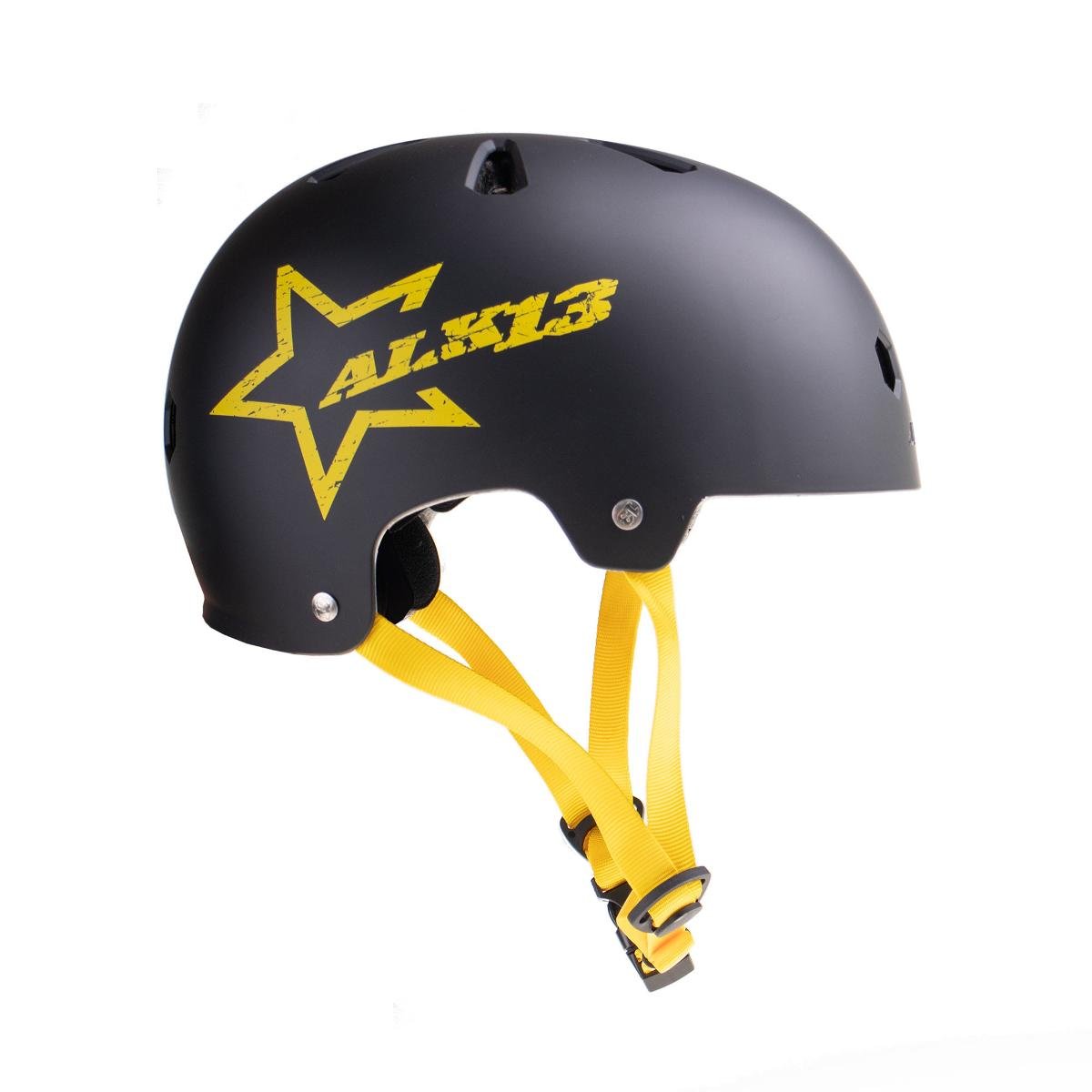 Alk13, Kask Krypton Star, Czarno/Żółty, L/XL