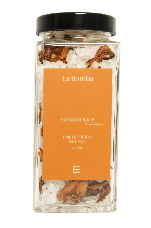 LaBomba, Sól do kąpieli Pumpkin Spice, Edycja limitowana, 580g