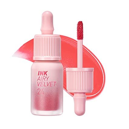 Peripera, Ink Airy Velvet, Pomadka Do Ust, 024 Heavenly Peach, 4g