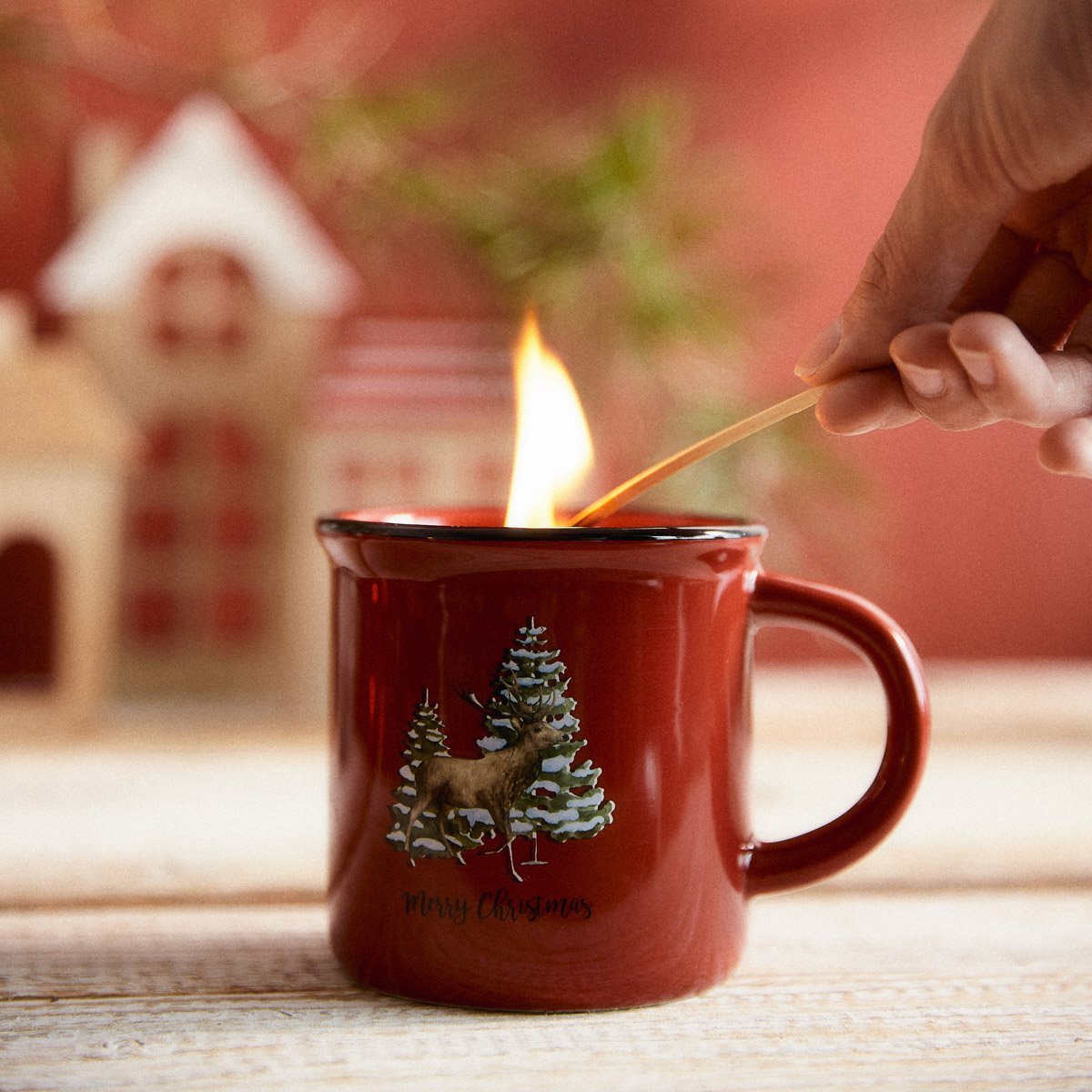 Świeca zapachowa PADI w kubeczku cinnamon 200 g HOMLA