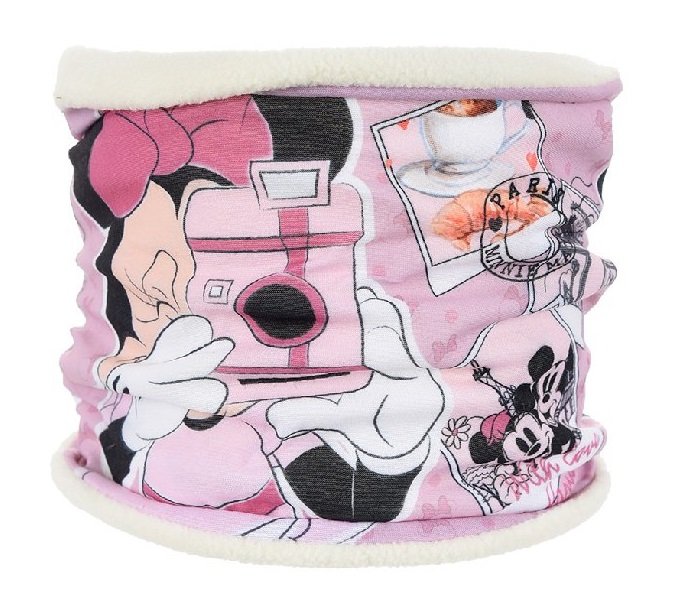 Komin zimowy dla dziewczynki Disney Myszka Minnie