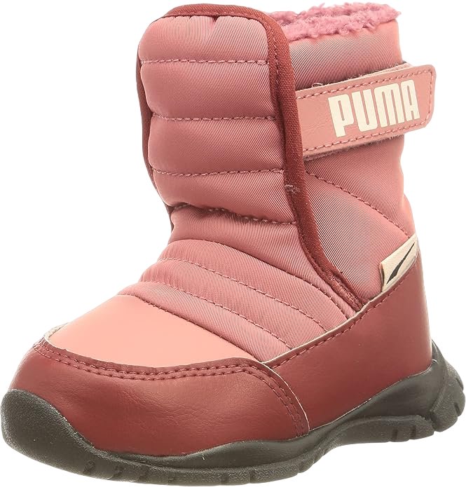 Buty dziecięce Puma Nieve śniegowce różowe-21