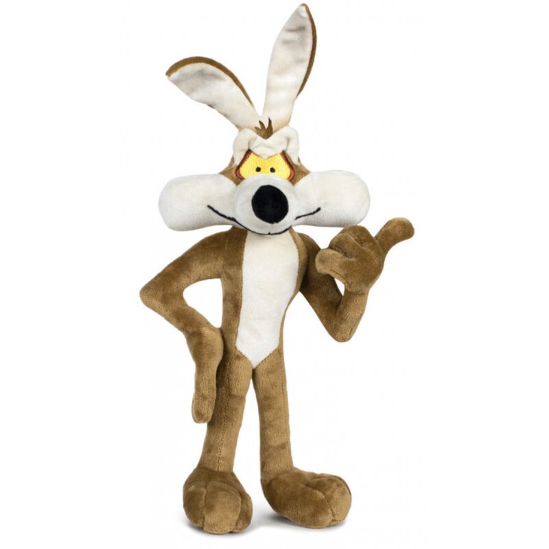 Maskotka Kojot Wiluś Zwariowane Melodie 40 cm Looney Tunes