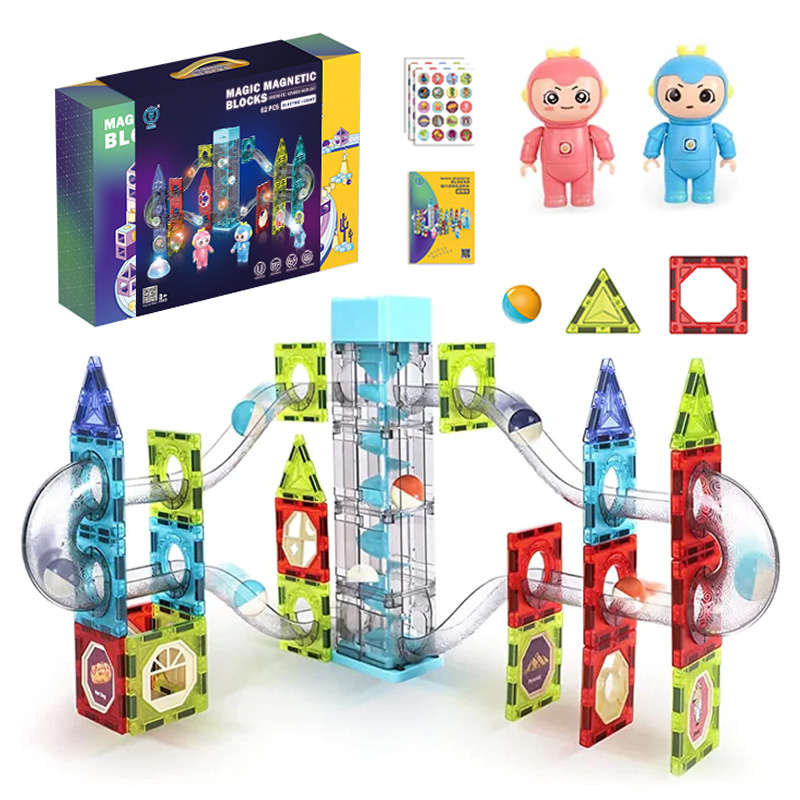 Klocki Magnetyczne - Magic Magnetic Blocks 82 elementy