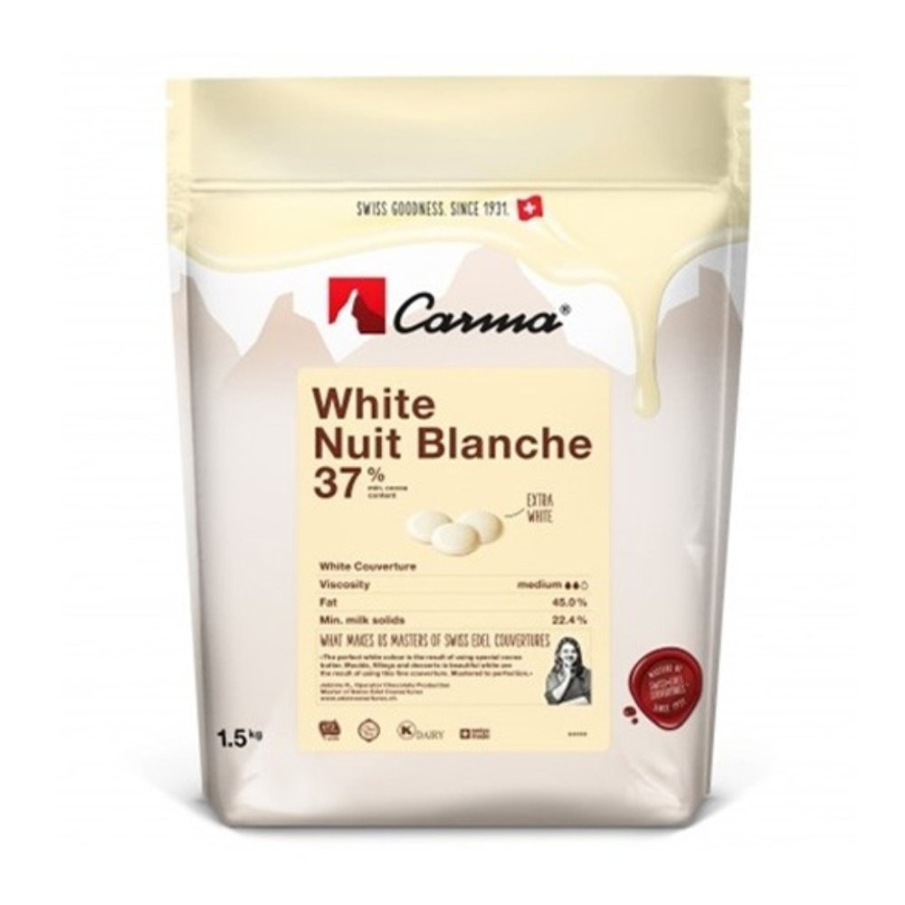 Carma biała czekolada Nuit Blanche 37%