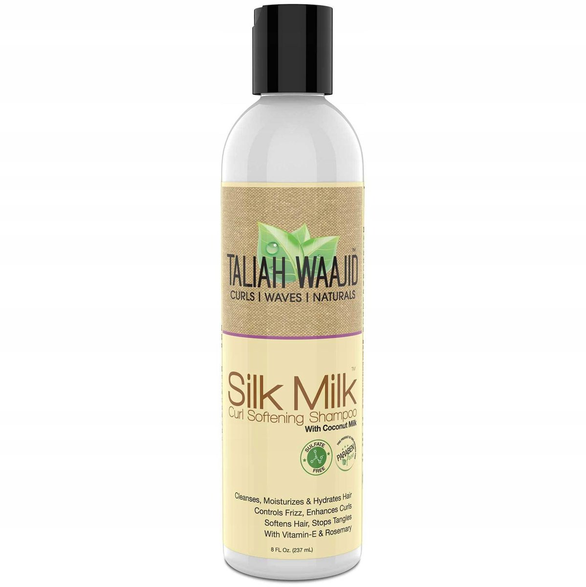 Taliah Waajid, Silk Milk Curl Softening Shampoo, Szampon do włosów, 237ml