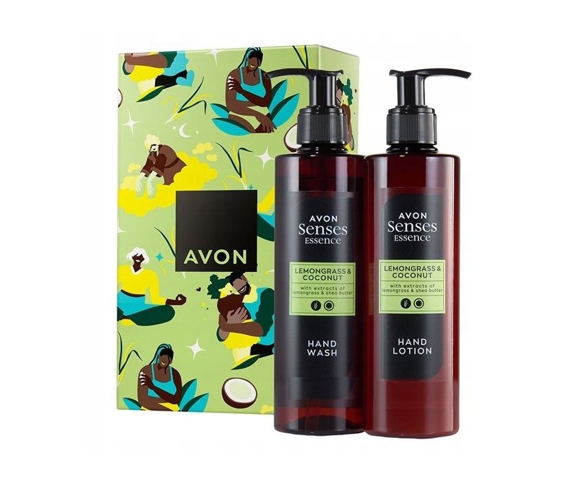 Avon, Cytryna Kokos Essence, Zestaw Kosmetyków, 2 Szt.