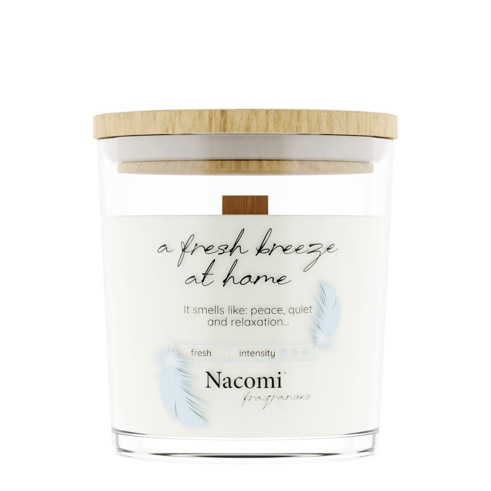 NACOMI - Świeca sojowa - A fresh breeze at home, 140g