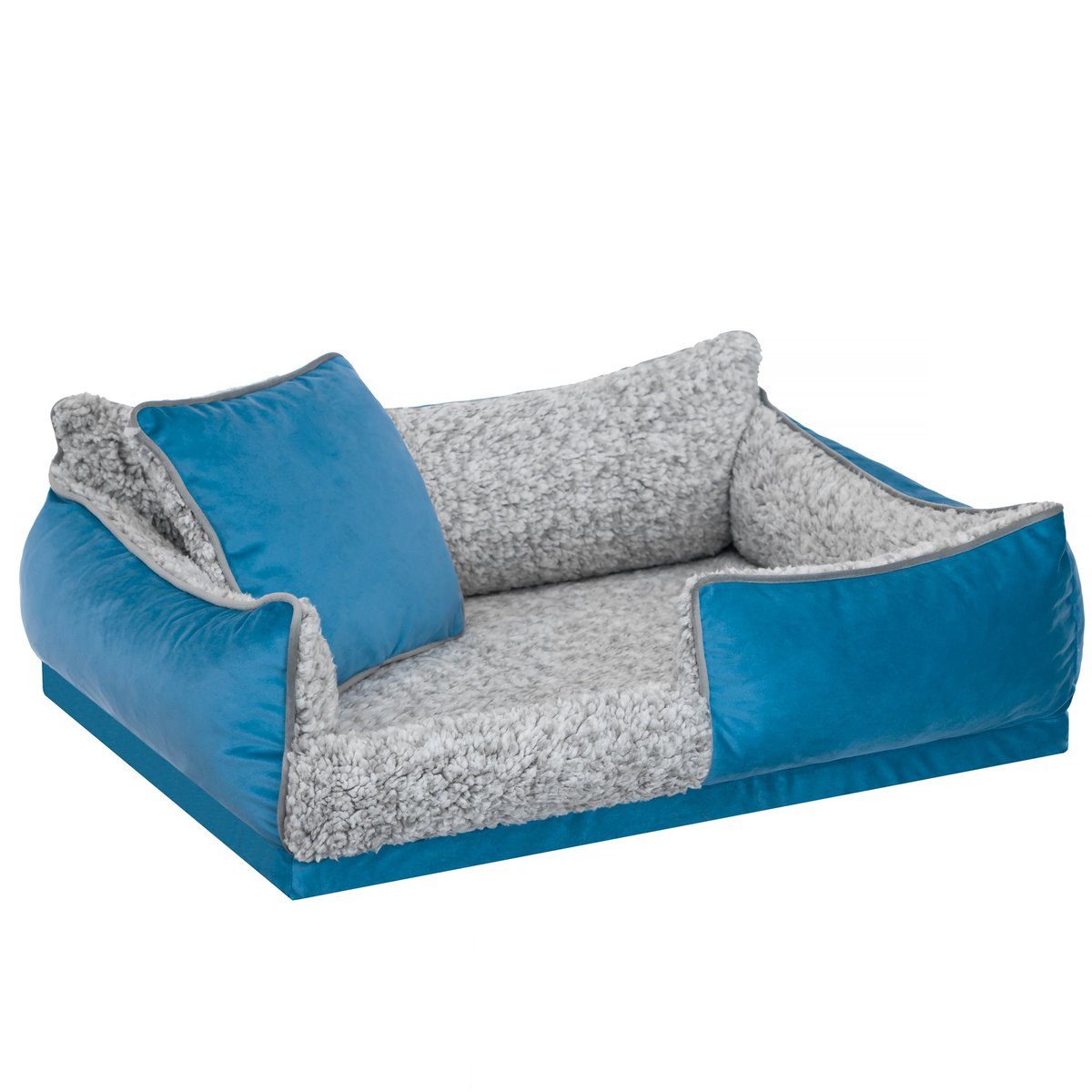 legowisko, materac dla psa rozmiar L 70x50x22, kolor niebieski