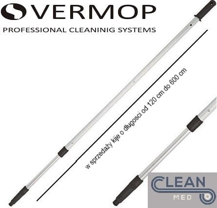 Kij teleskopowy 2-częściowy 120 cm - VERMOP