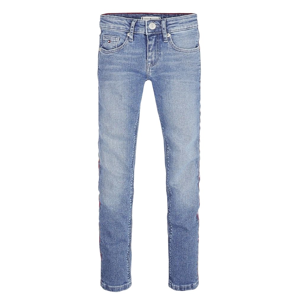 Spodnie Tommy Hilfiger Nora RR Skinny jeansy dziewczęce-164