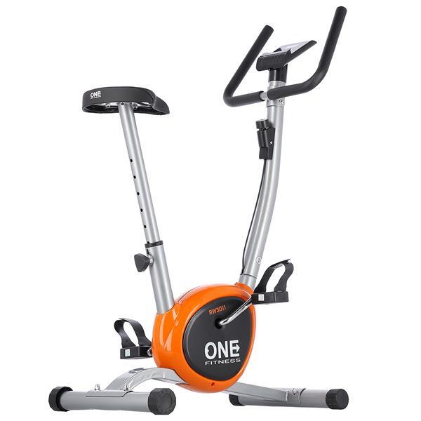 ONE FITNESS RW3011 Srebrno-pomarańczowy