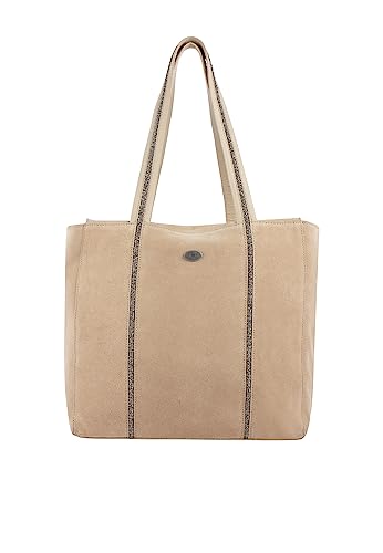 DreiMaster Shopper damskie 39128020, beżowy, jeden rozmiar