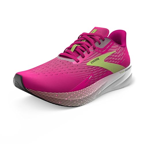 Brooks Hyperion Max, Trampki damskie, Różowy GLO/Green/Black, 37.5 EU, Pink Glo Green Black, 37.5 EU